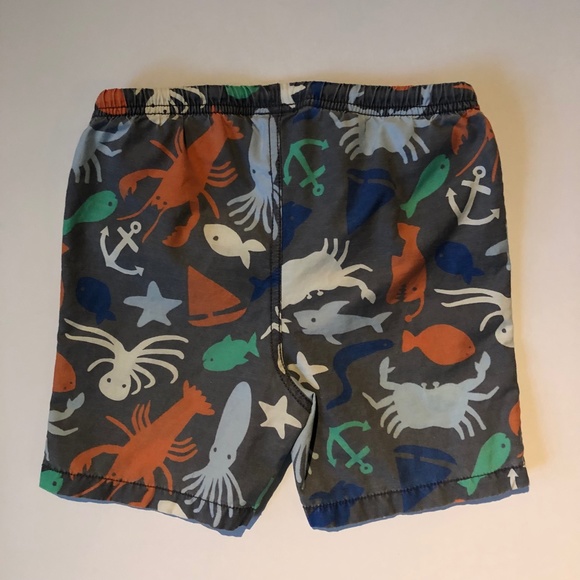 Baby Boden Sea Creature Themed Swim Trunks - Picture 2 of 6